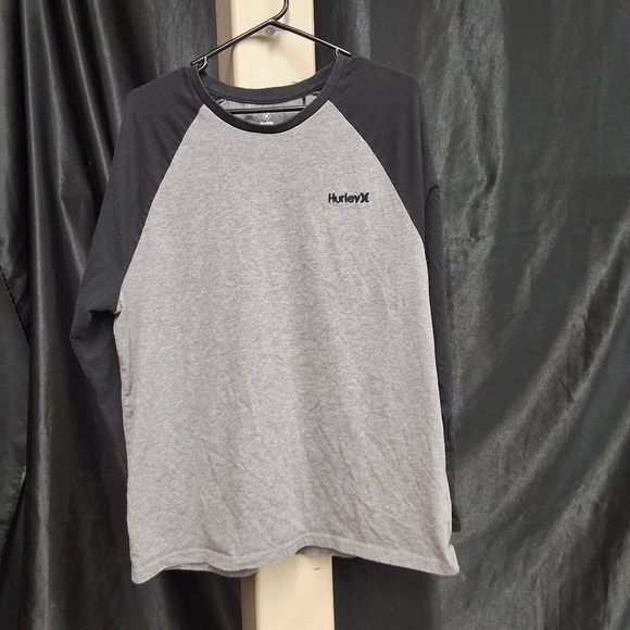 Hurley Gray Long Sleeve Tee - Picture 8 of 9